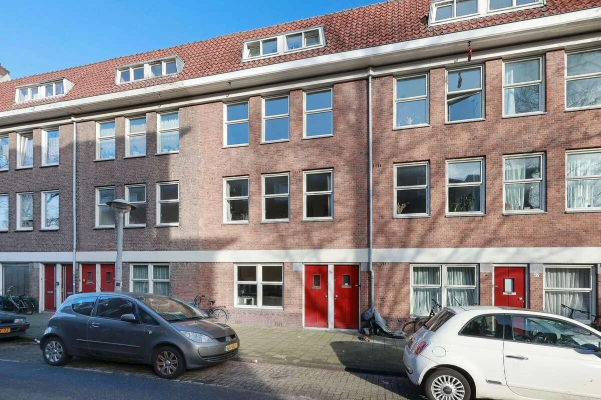Foto van de Appartement gelegen aan de Davisstraat in Amsterdam