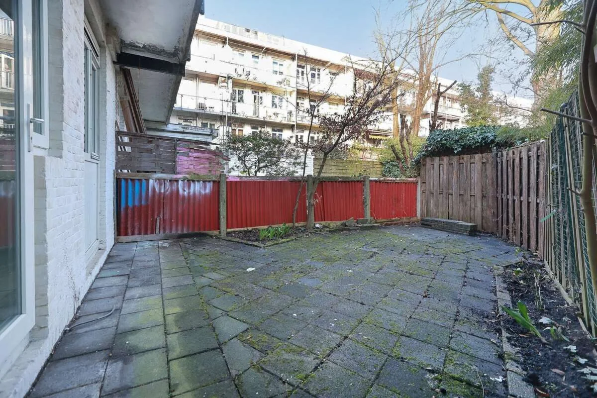 Foto van de Appartement gelegen aan de Davisstraat in Amsterdam