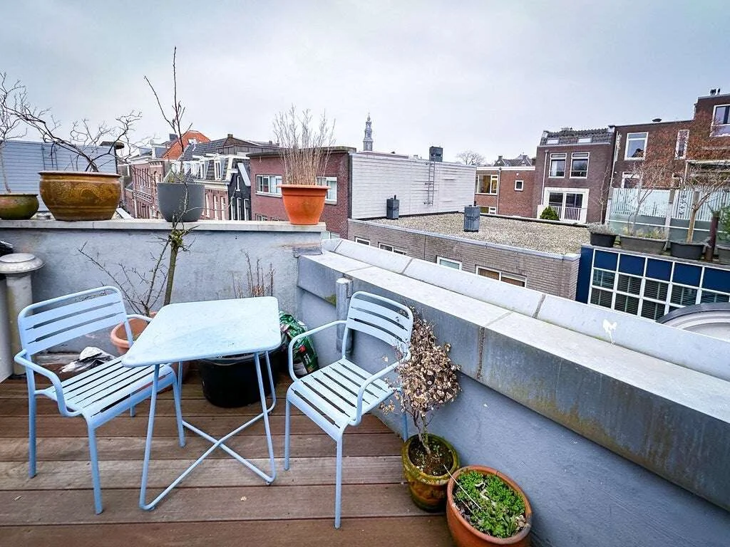 Foto van de Appartement gelegen aan de Lijnbaansgracht in Amsterdam