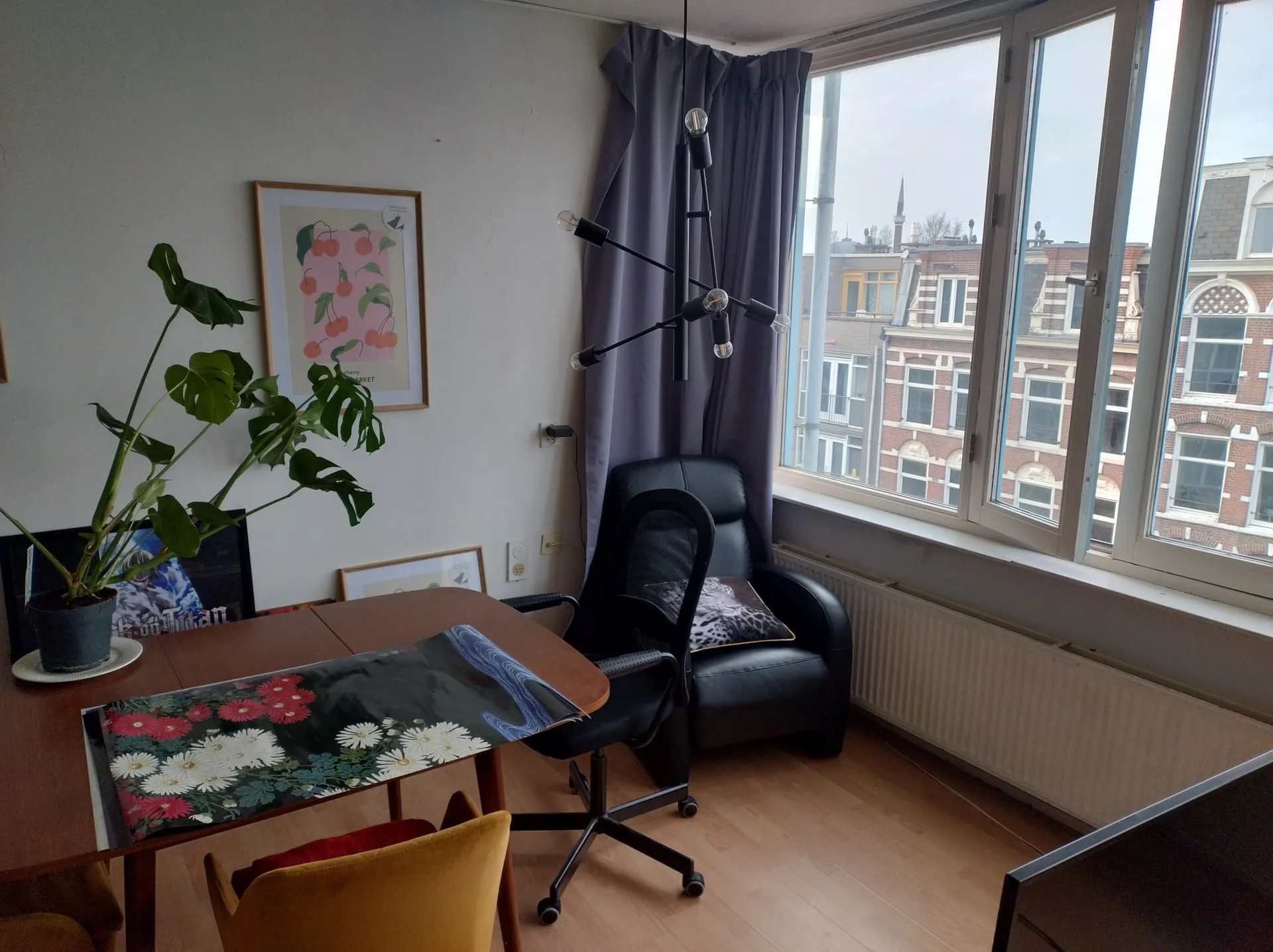 Foto van de Kamer gelegen aan de Kinkerstraat in Amsterdam