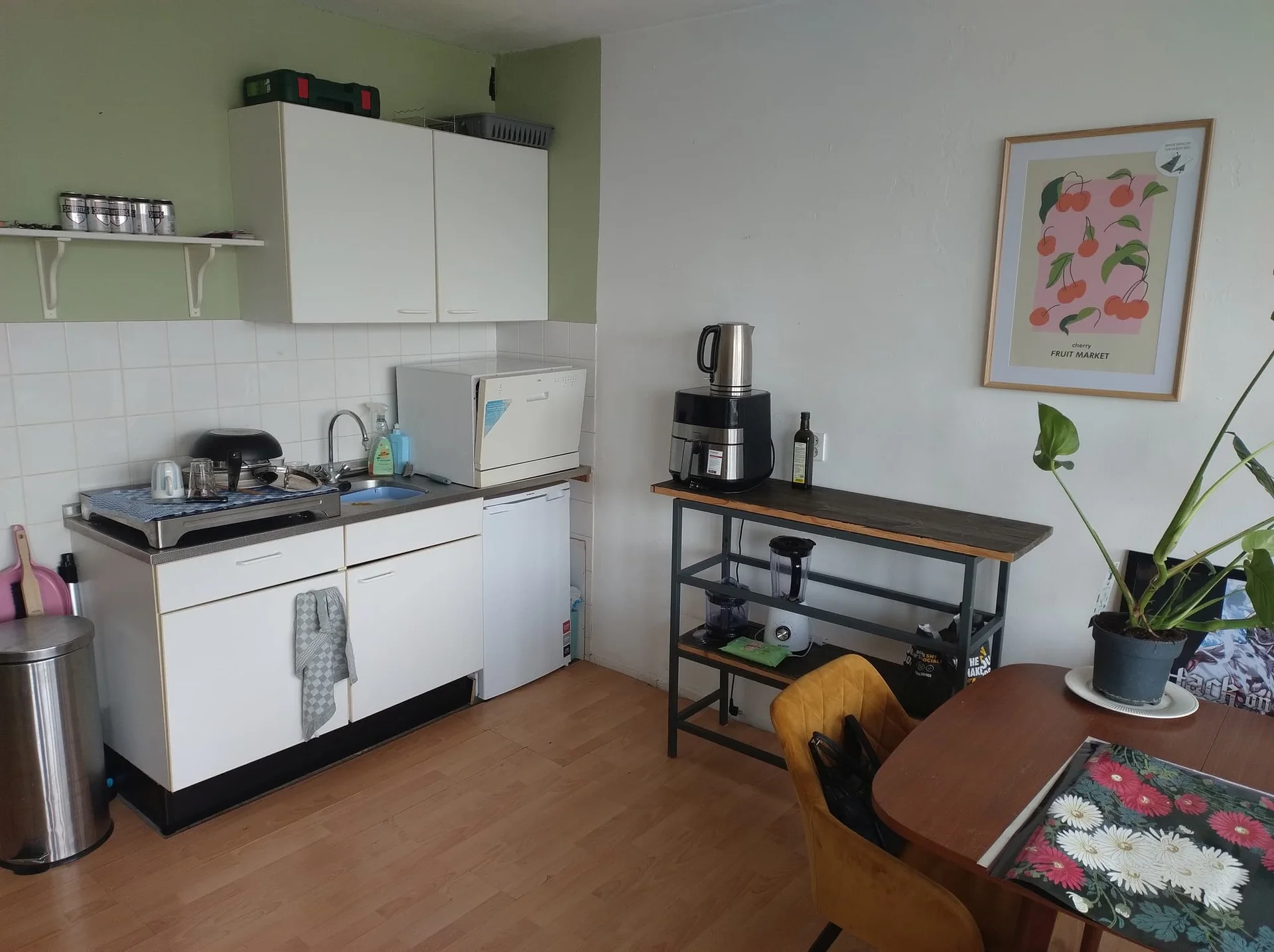 Foto van de Kamer gelegen aan de Kinkerstraat in Amsterdam