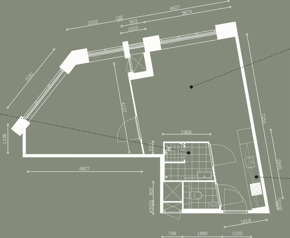 Foto van de Kamer gelegen aan de Dalsteindreef in Diemen