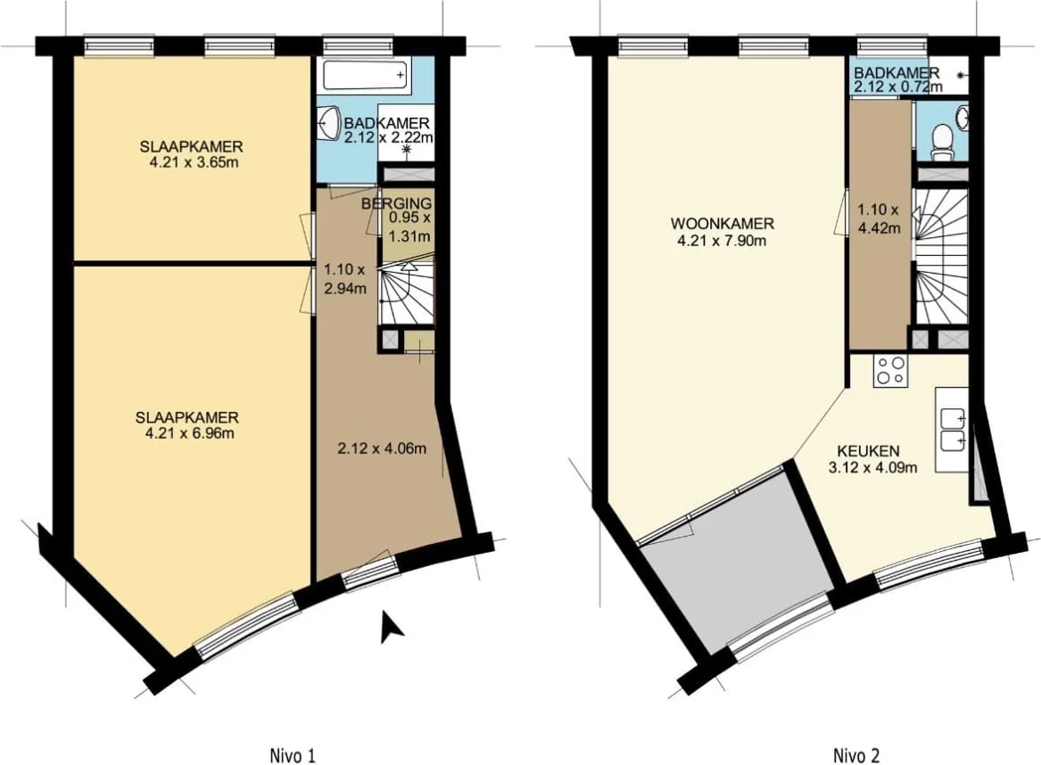 Foto van de Kamer gelegen aan de Clioplein in Den Haag