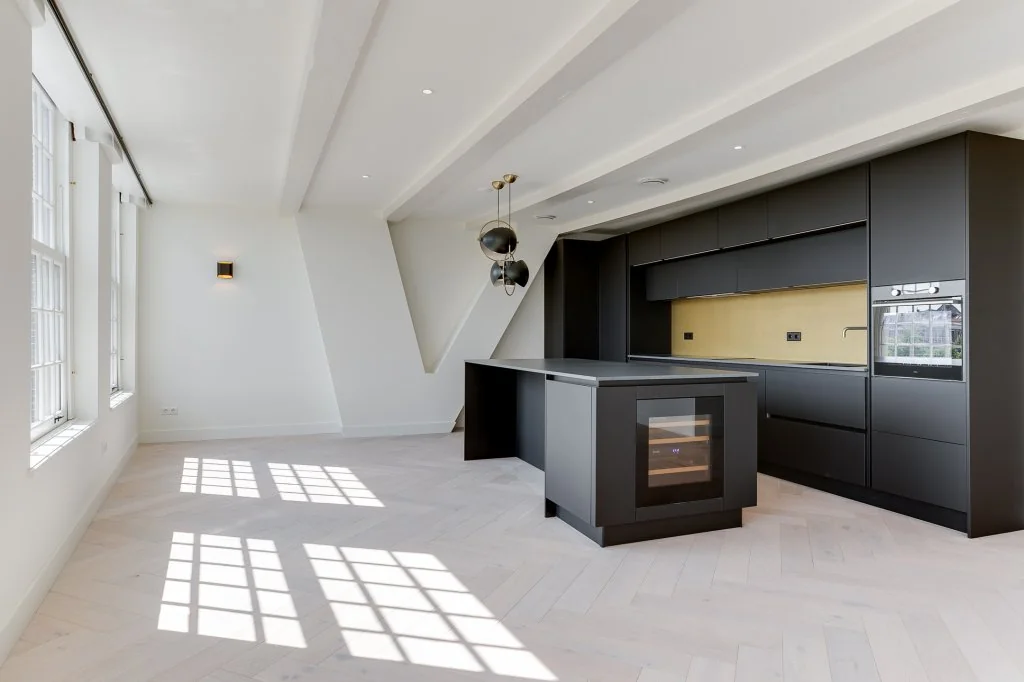 Foto van de Appartement gelegen aan de Gravinnesteeg in Haarlem