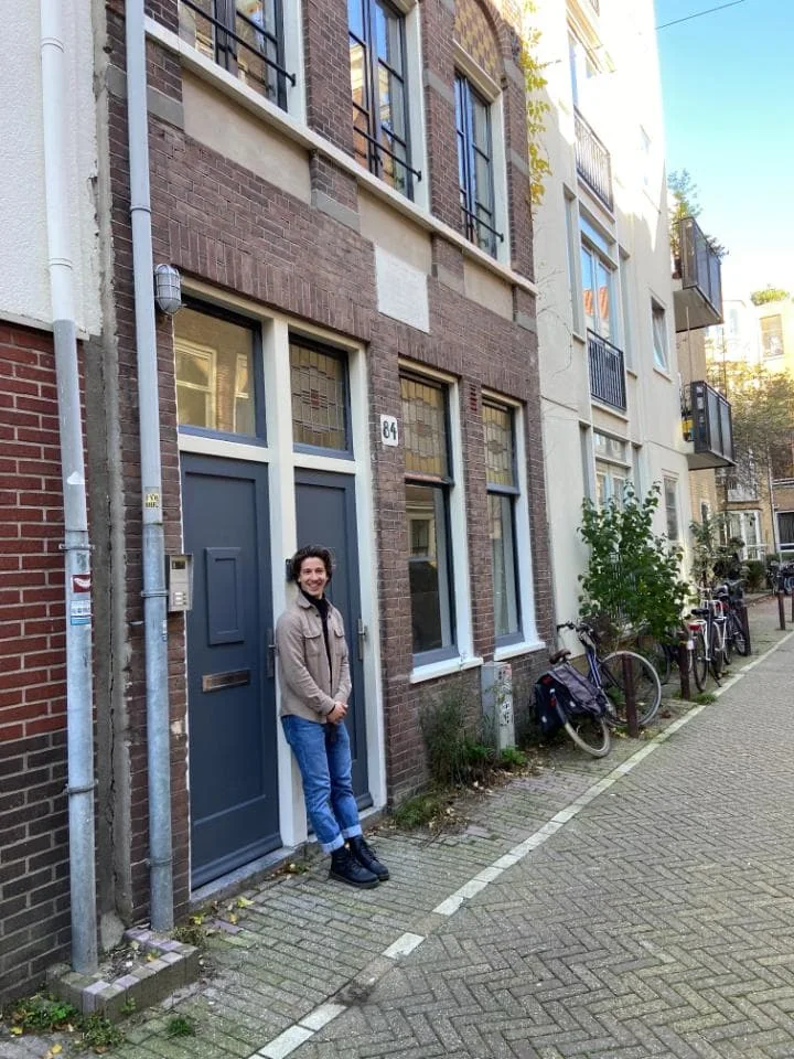 Foto van de Kamer gelegen aan de Egelantiersstraat in Amsterdam