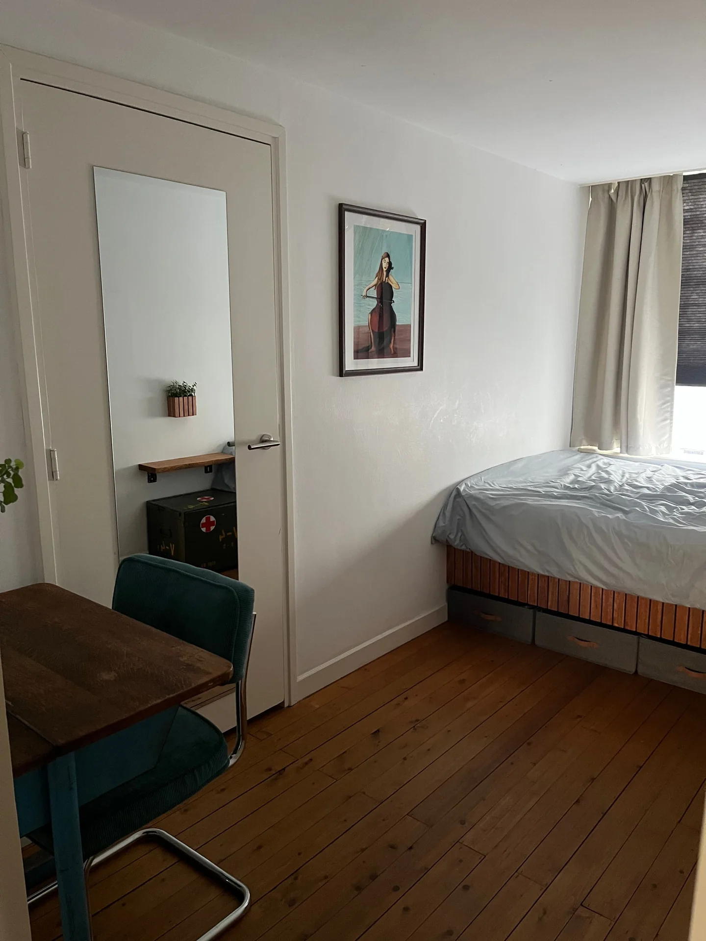 Foto van de Kamer gelegen aan de Wolwevershaven in Dordrecht