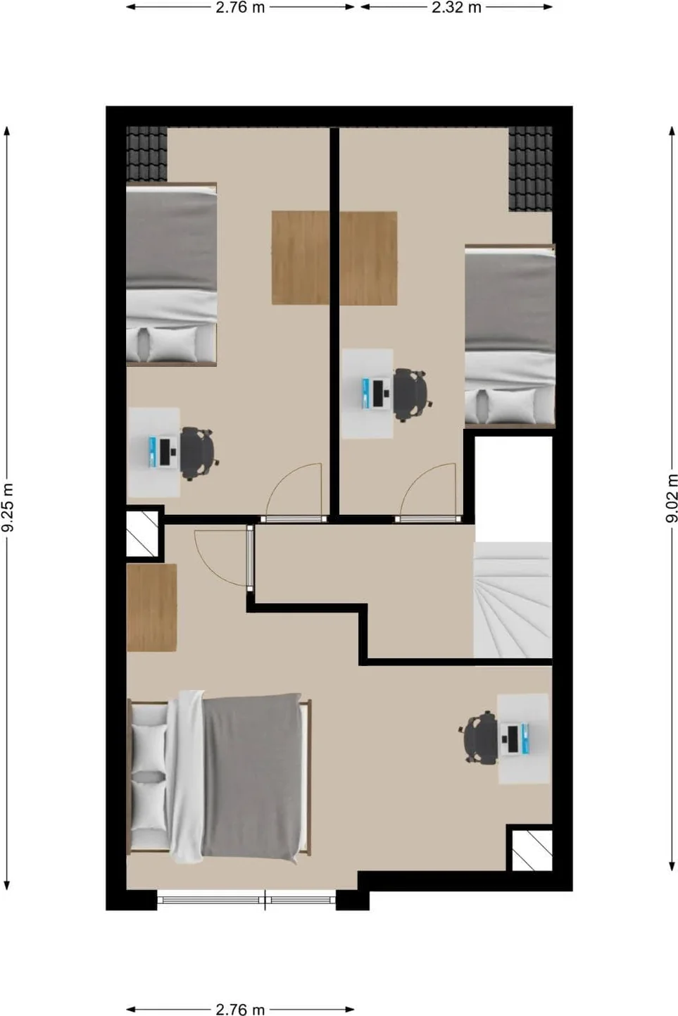 Foto van de Kamer gelegen aan de Zierikzeestraat in Rotterdam