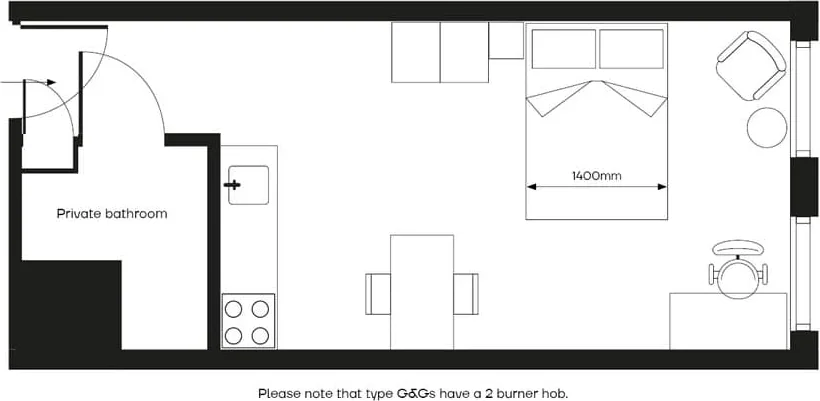 Foto van de Appartement gelegen aan de Van Heuven Goedhartplein in Utrecht
