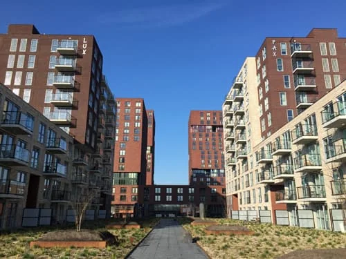 Foto van de Studio gelegen aan de Europaplein in Utrecht