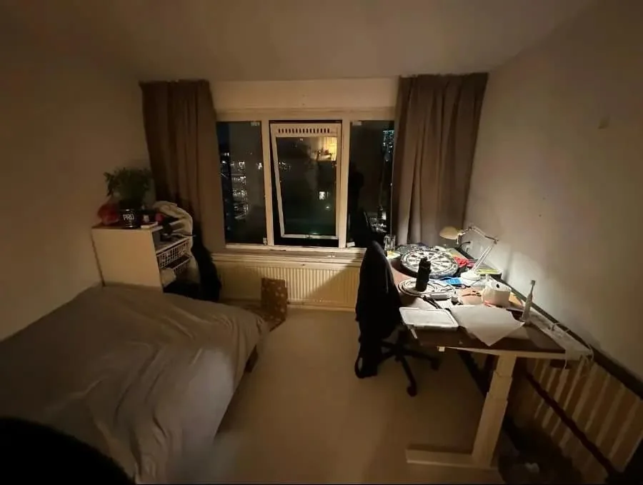 Foto van de Kamer gelegen aan de Jacoba van Beierenlaan in Delft