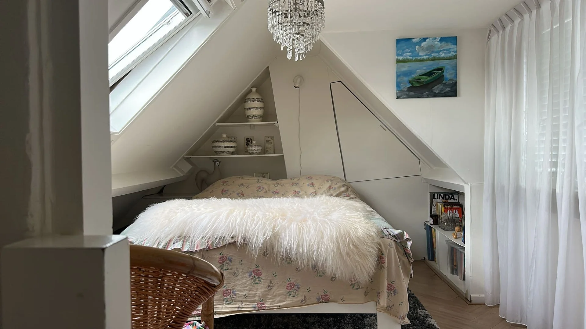 Foto van de Kamer gelegen aan de Roosendaalstraat in Hilversum