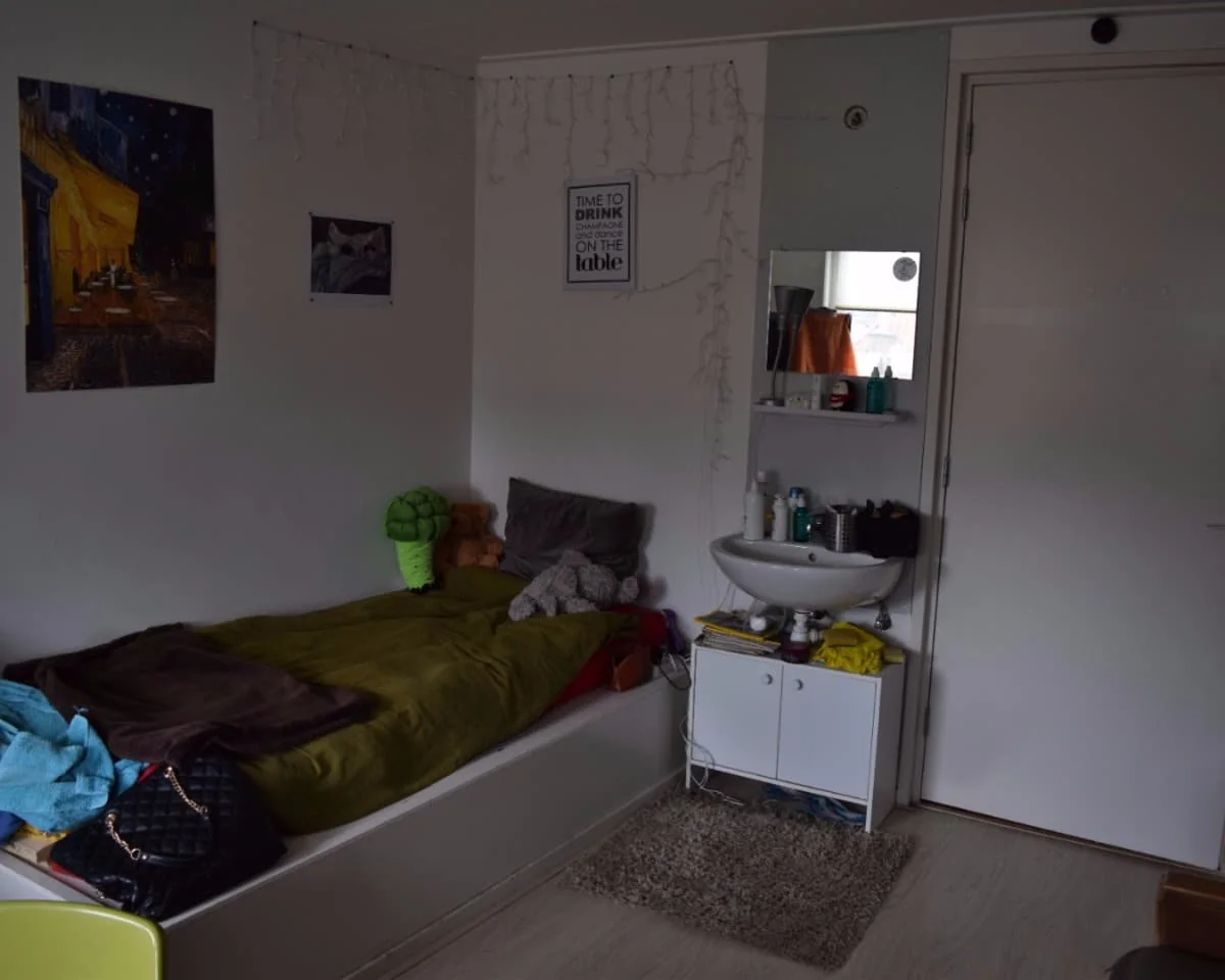 Foto van de Kamer gelegen aan de Kleine Grachtstraat in Groningen