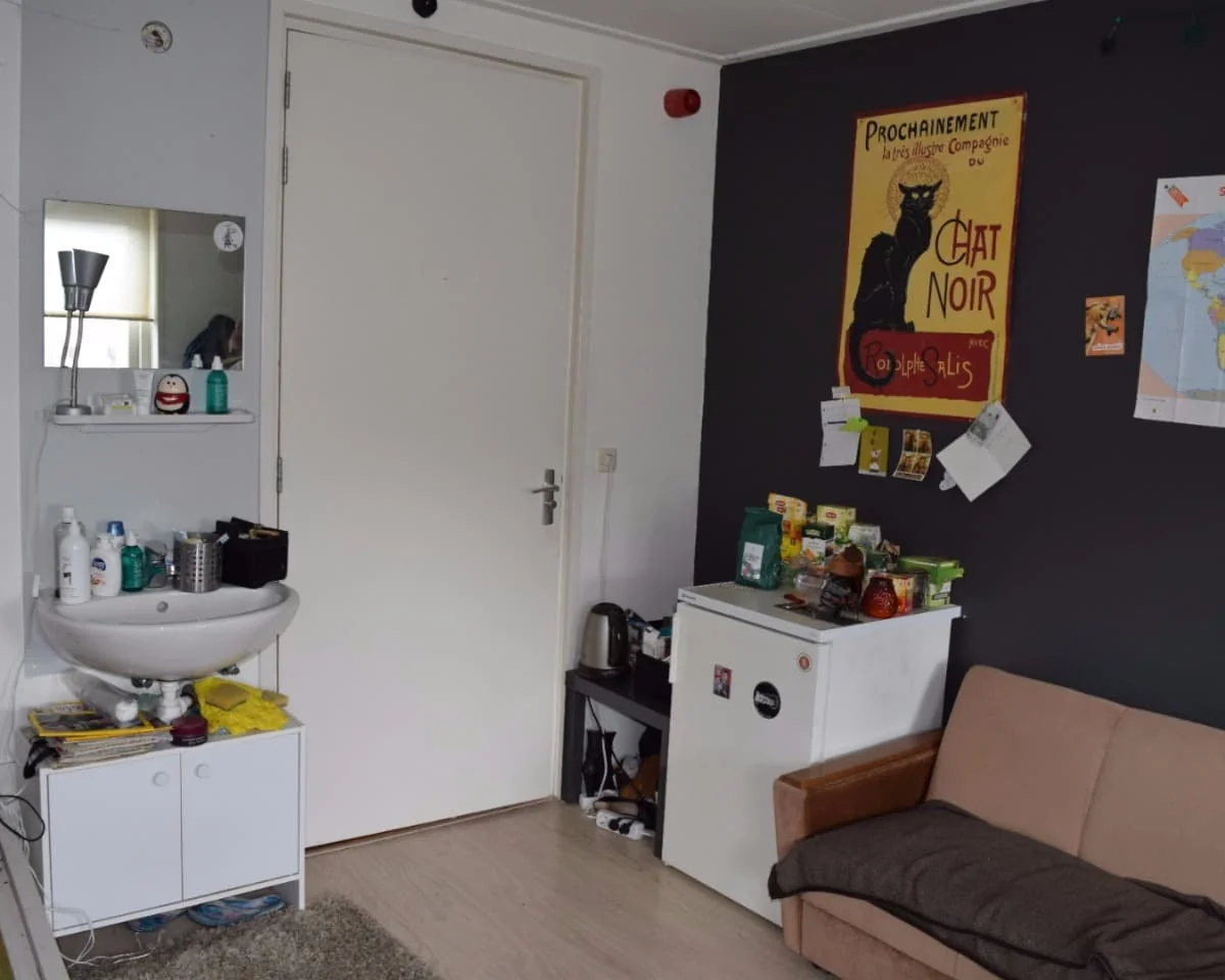 Foto van de Kamer gelegen aan de Kleine Grachtstraat in Groningen