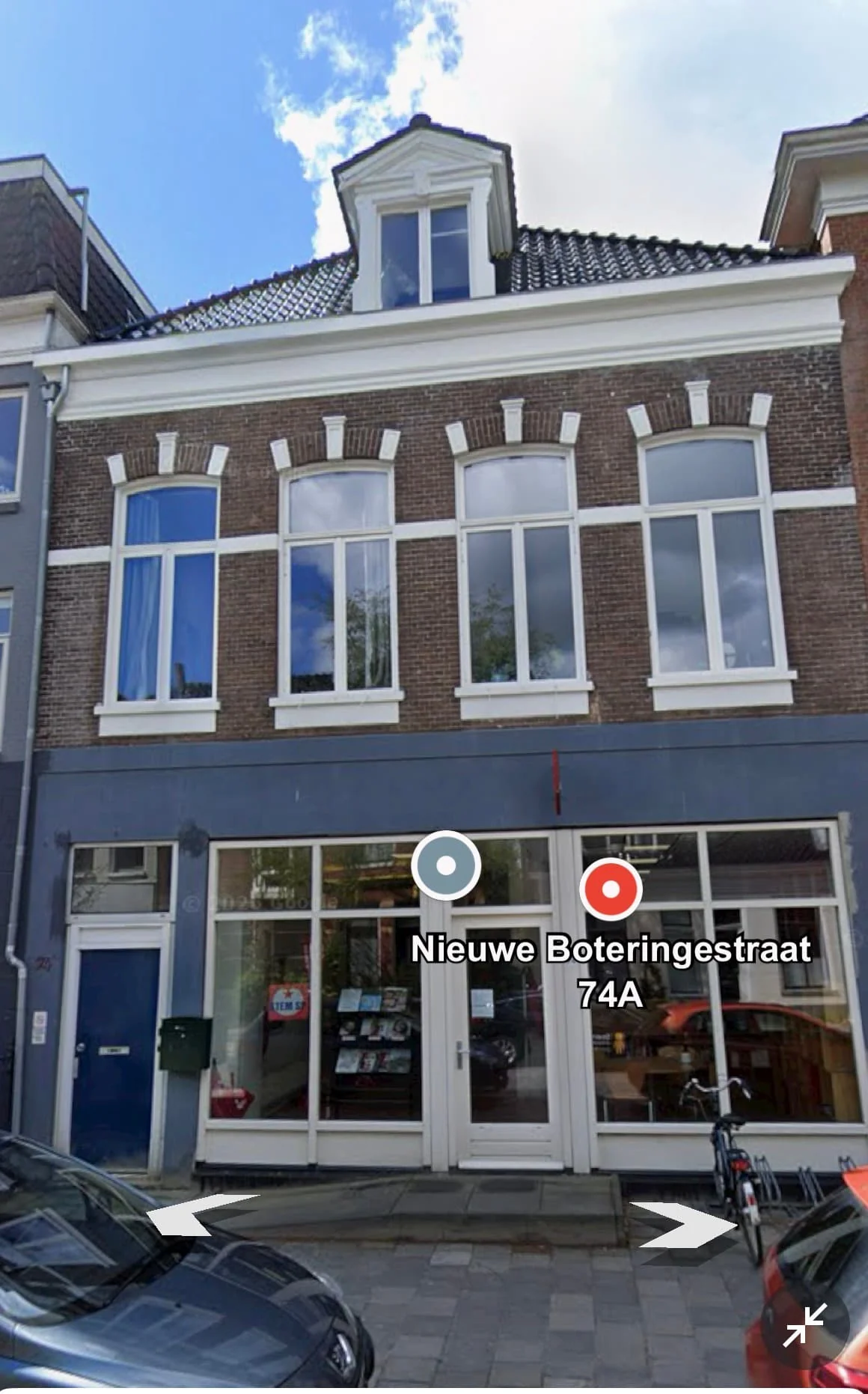 Foto van de Kamer gelegen aan de Nieuwe Boteringestraat in Groningen