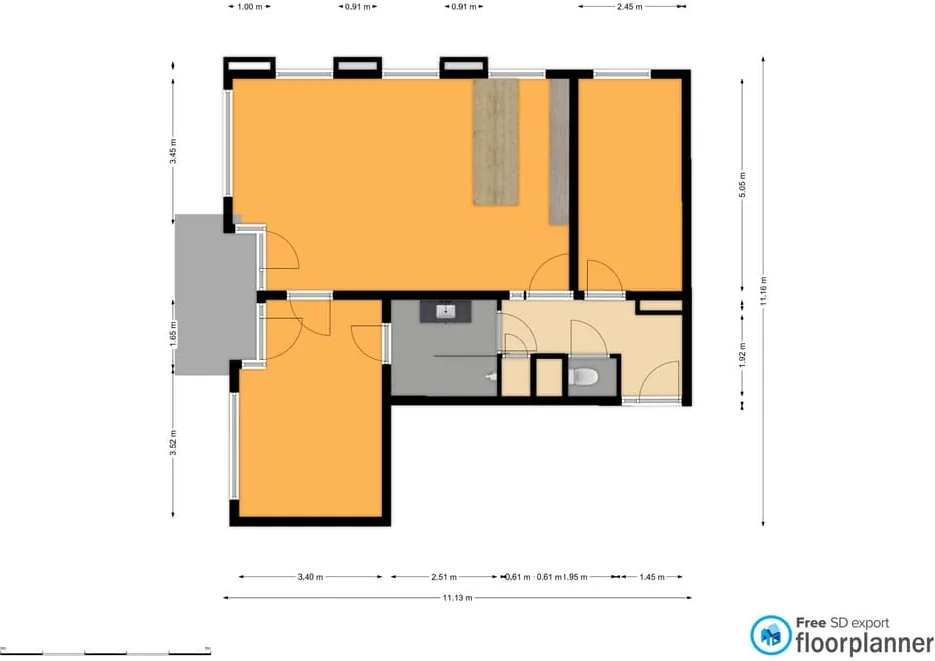 Foto van de Appartement gelegen aan de Vriezenveenstraat in Den Haag