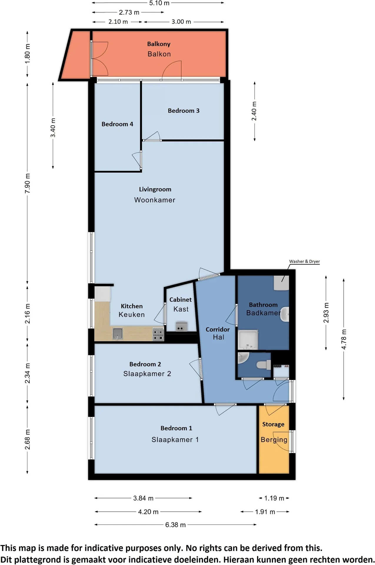 Foto van de Appartement gelegen aan de Bernsteinstraat in Capelle aan den IJssel