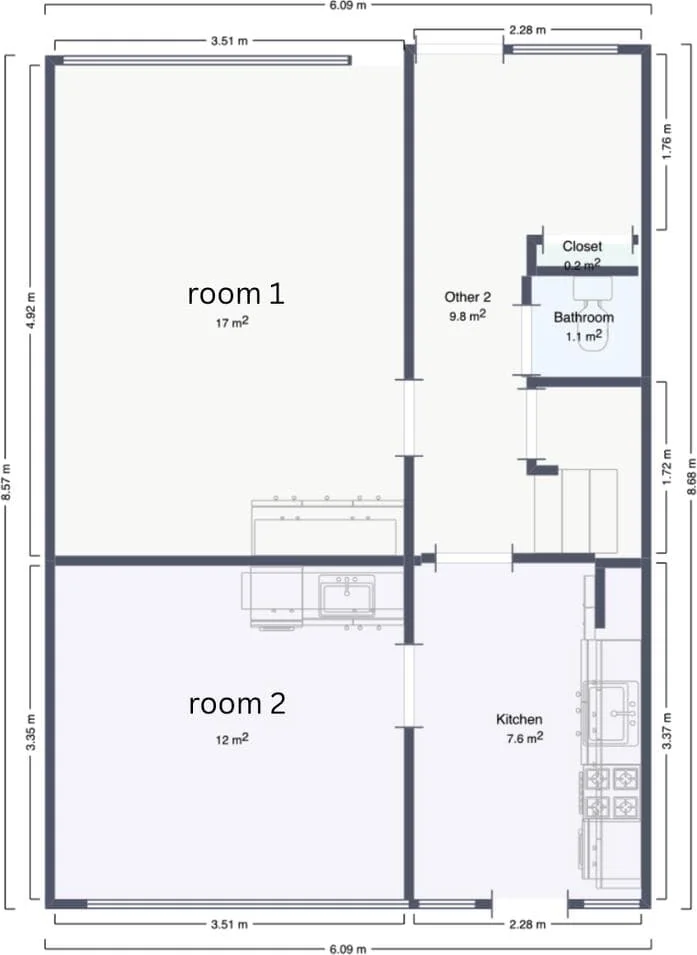 Foto van de Kamer gelegen aan de Hoitingeslag in Emmen