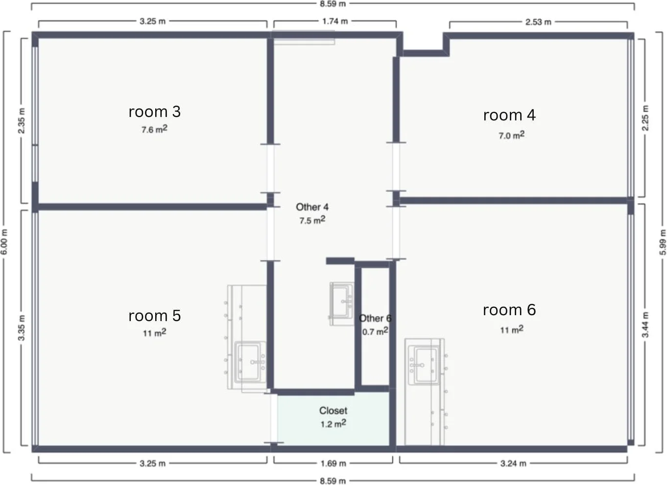 Foto van de Kamer gelegen aan de Hoitingeslag in Emmen