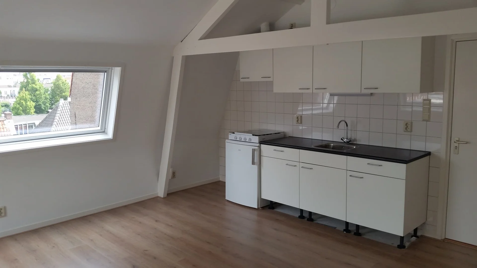 Foto van de Kamer gelegen aan de Barrevoetestraat in Haarlem