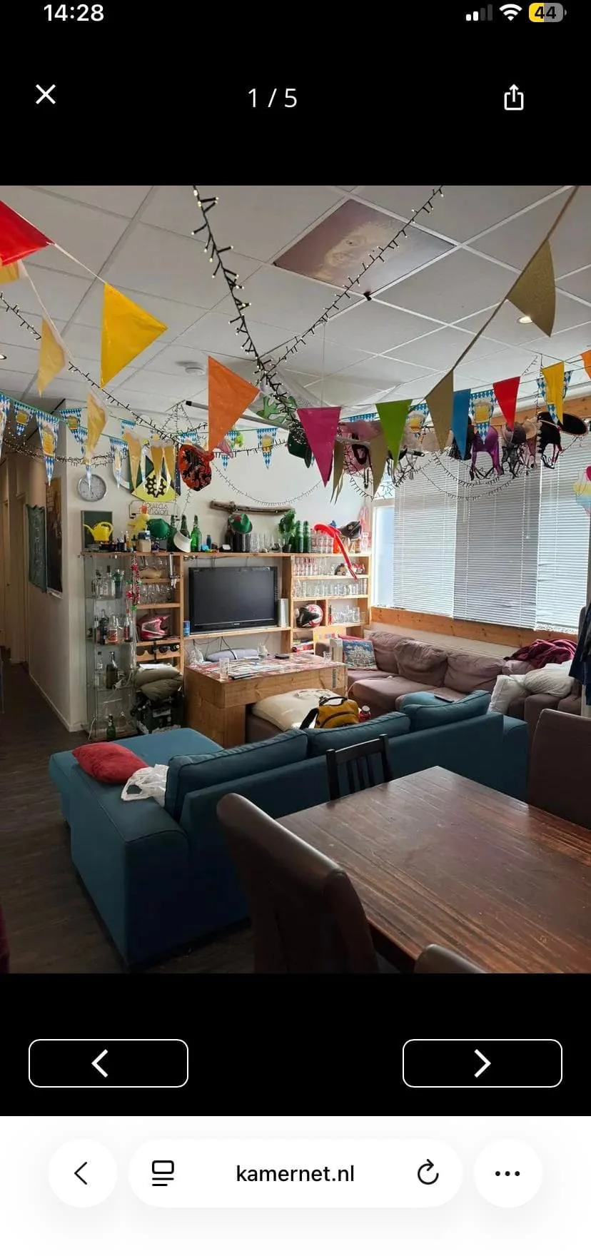 Foto van de Kamer gelegen aan de Deurningerstraat in Enschede