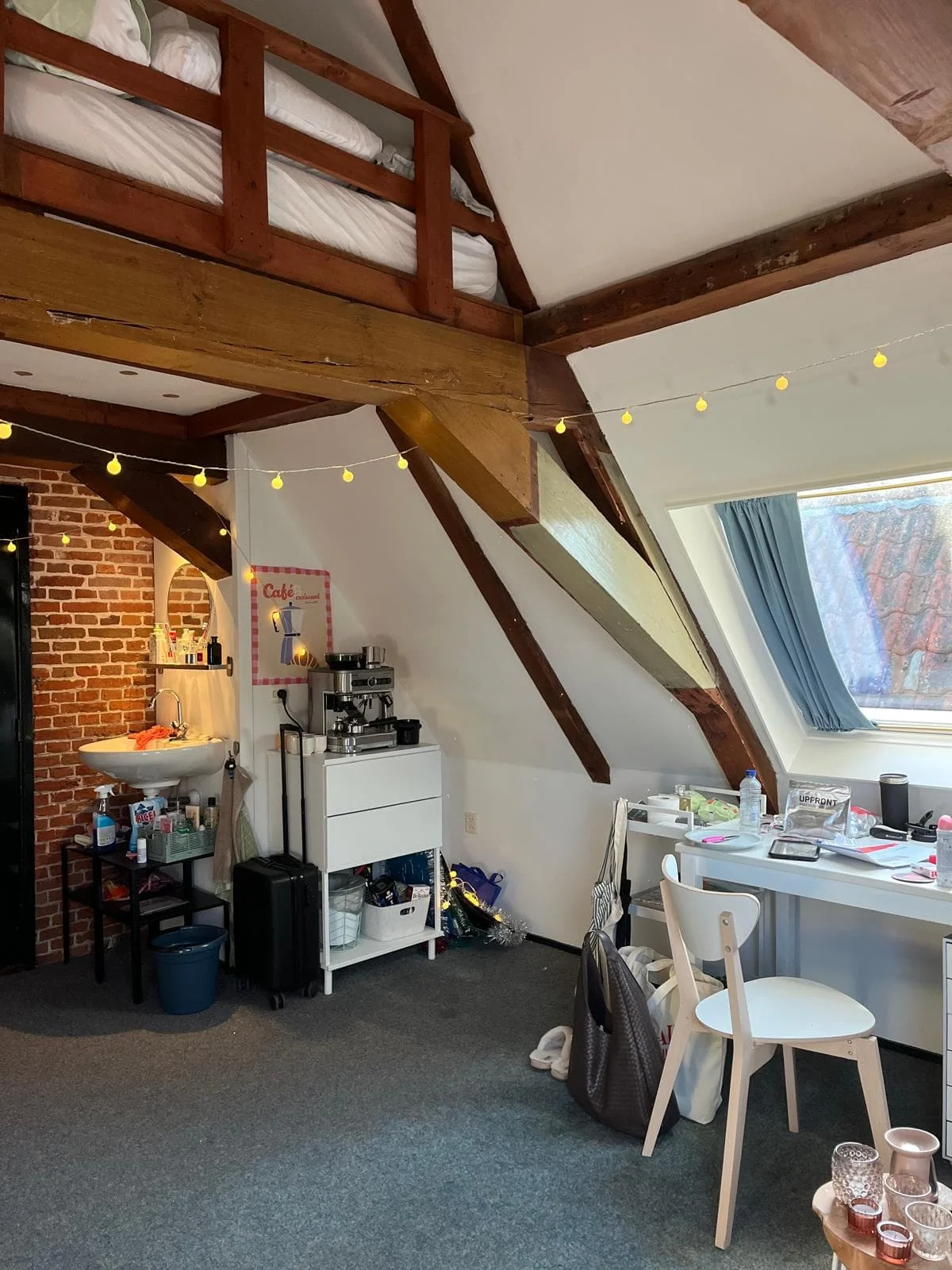 Foto van de Kamer gelegen aan de Bagijnestraat in Leeuwarden