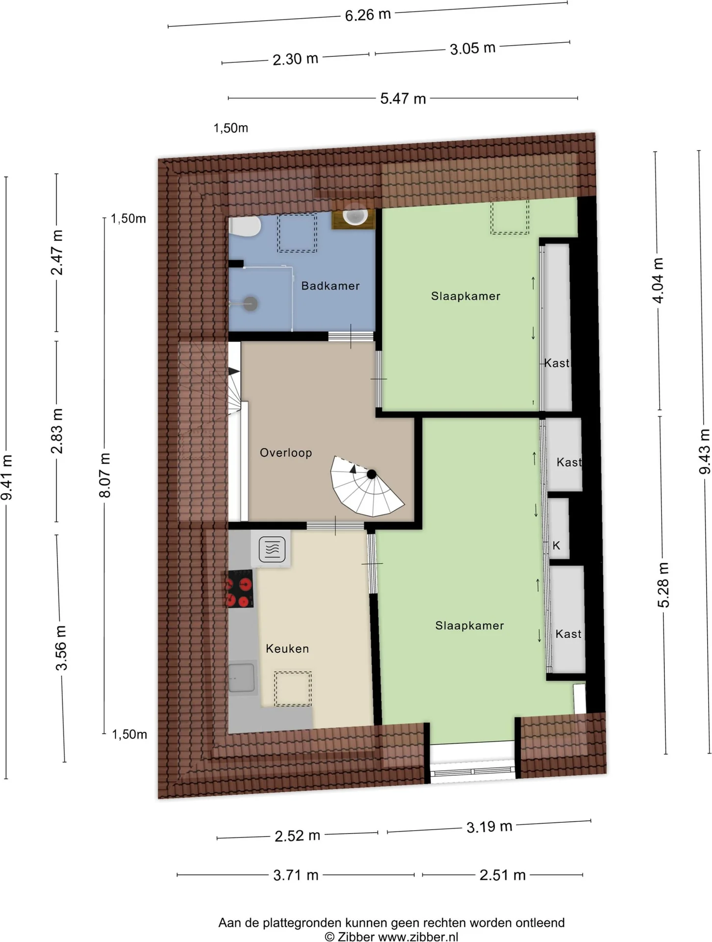 Foto van de Appartement gelegen aan de Wittevrouwensingel in Utrecht
