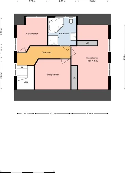 Foto van de Appartement gelegen aan de Overgauwseweg in Pijnacker