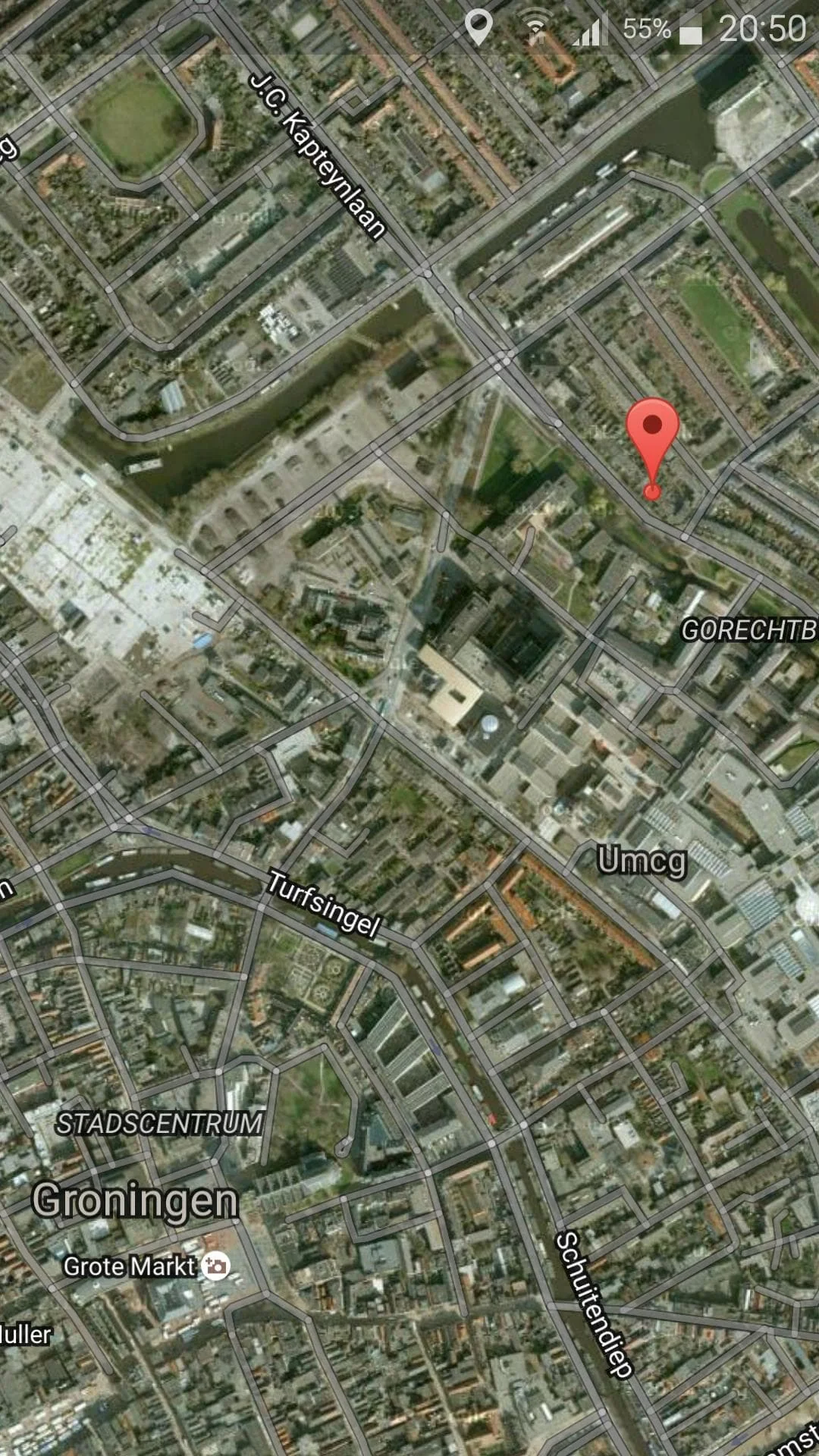 Foto van de Kamer gelegen aan de S.S. Rosensteinlaan in Groningen