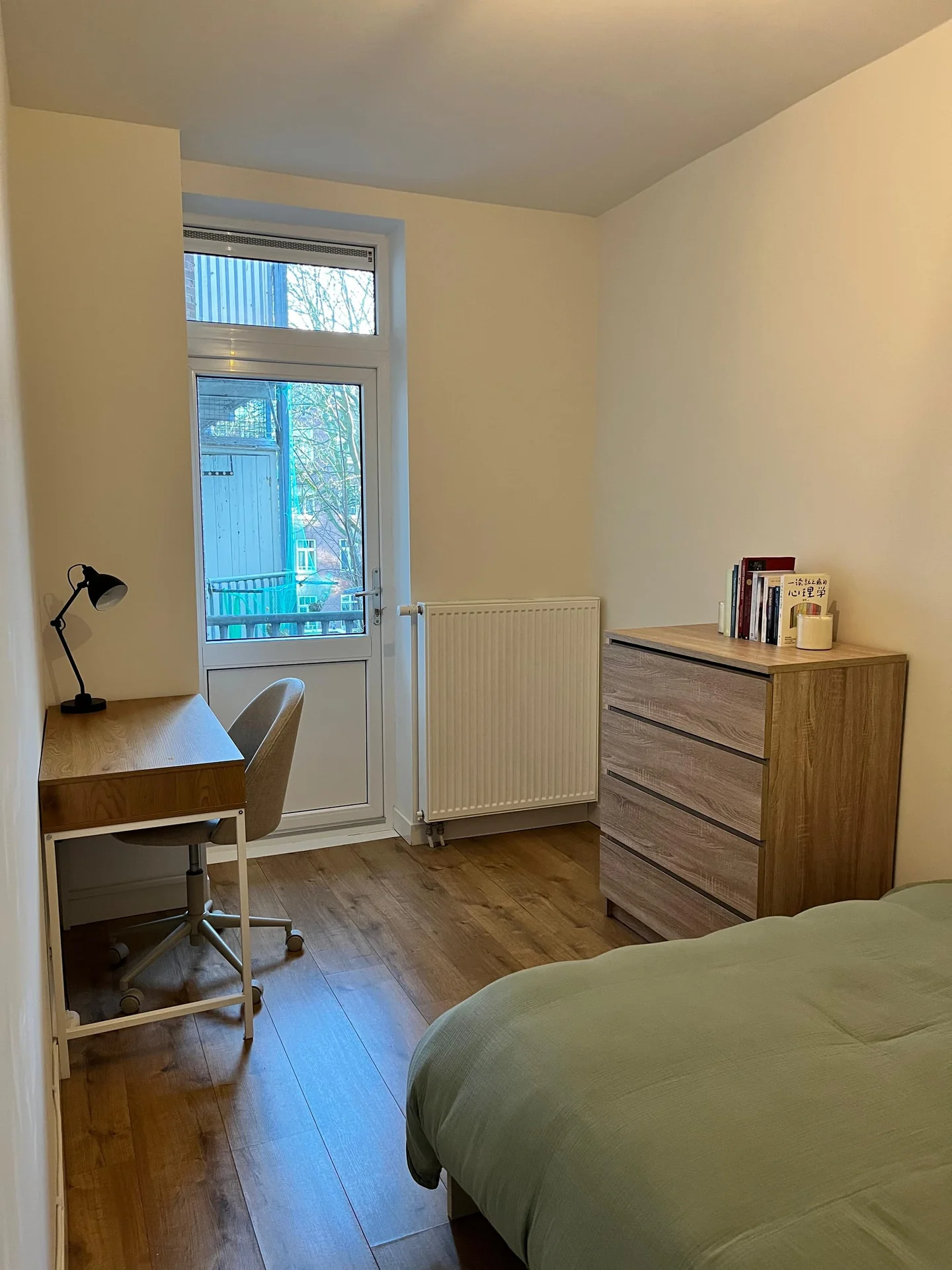 Foto van de Kamer gelegen aan de Pieter van der Doesstraat in Amsterdam