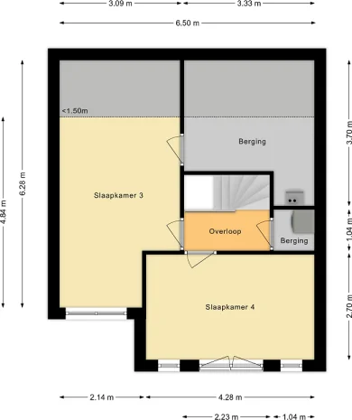 Foto van de Appartement gelegen aan de Pieter Breughelstraat in Bergen op Zoom