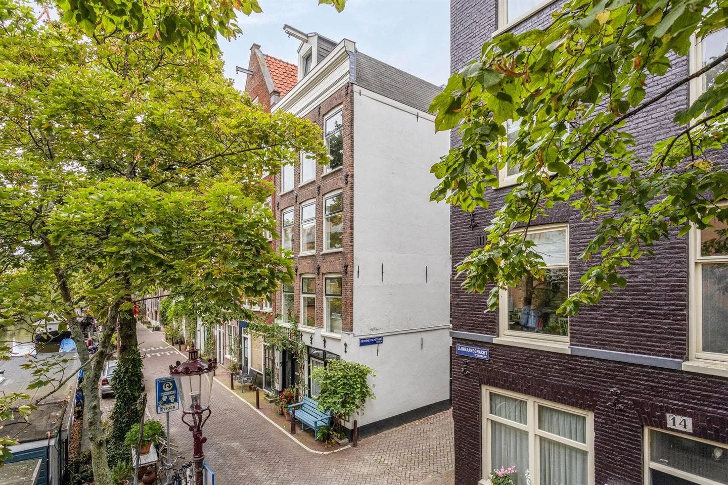Foto van de Kamer gelegen aan de Lijnbaansgracht in Amsterdam