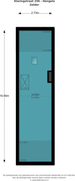 Foto van de Appartement gelegen aan de Staringstraat in Hengelo