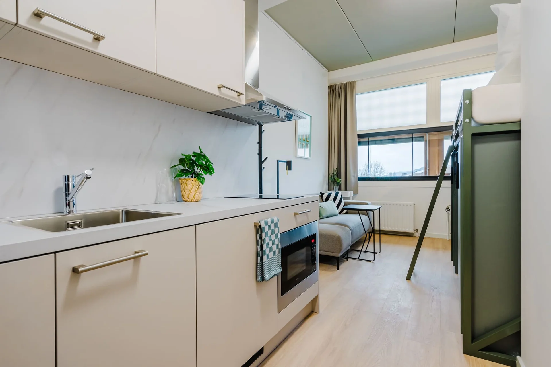 Foto van de Studio gelegen aan de Limburglaan in Maastricht