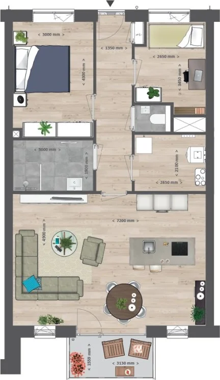 Foto van de Appartement gelegen aan de Colognekaai in Bergen op Zoom