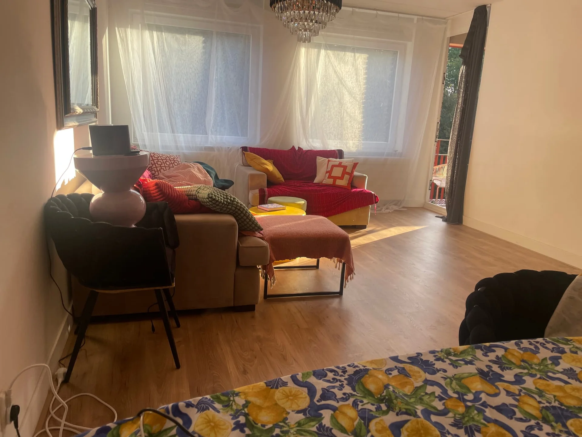 Foto van de Kamer gelegen aan de President Allendelaan in Amsterdam