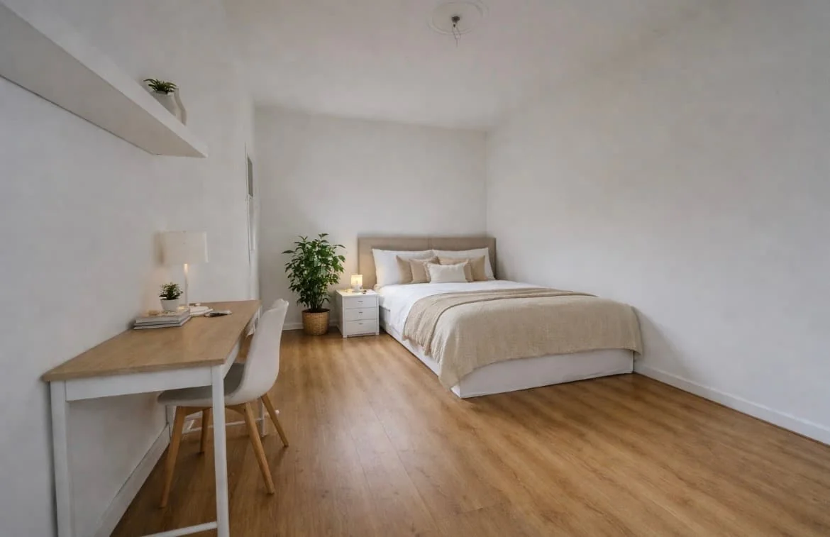 Foto van de Kamer gelegen aan de Mutua Fidesstraat in Groningen