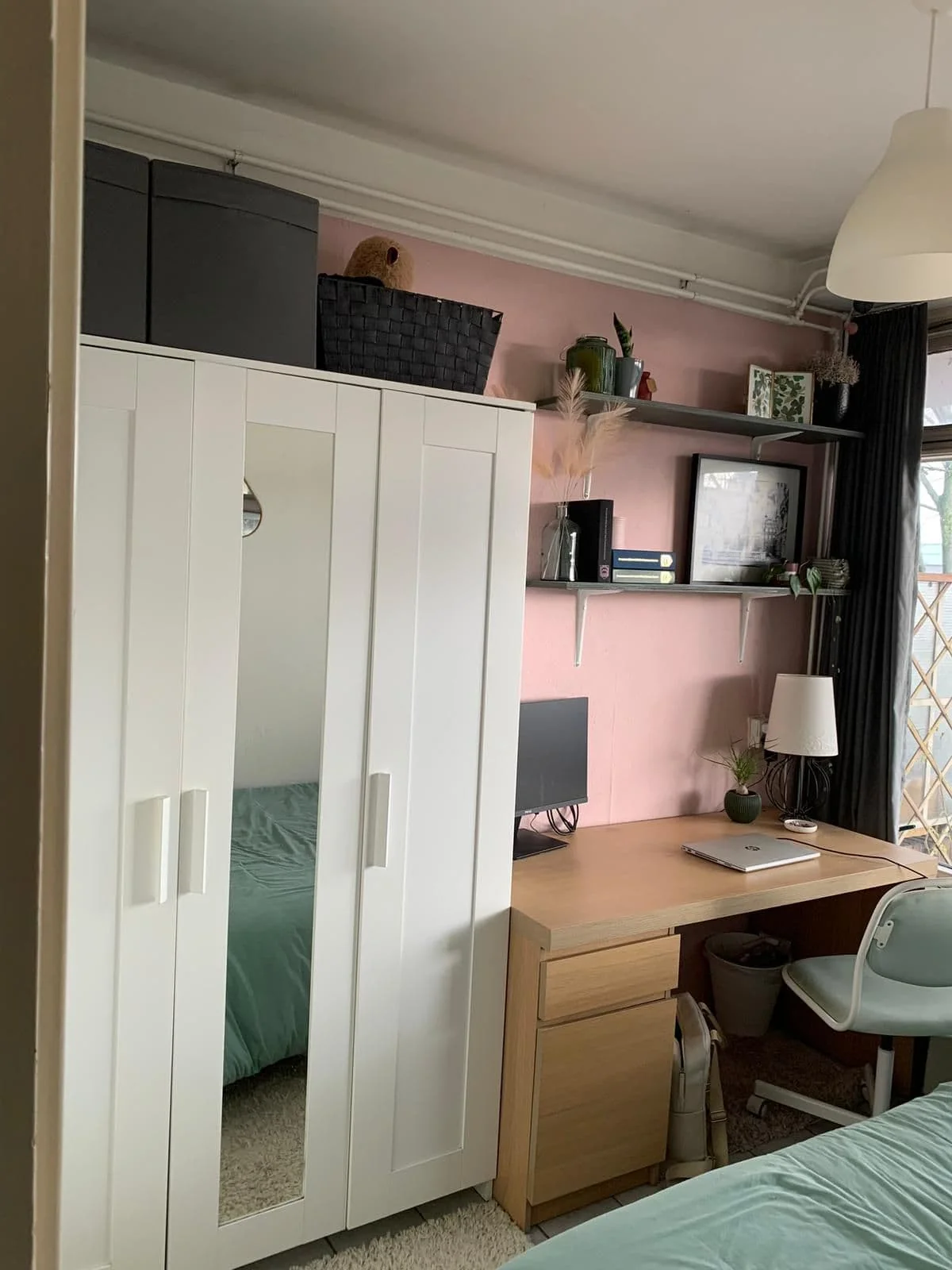 Foto van de Kamer gelegen aan de Thorbeckestraat in Wageningen