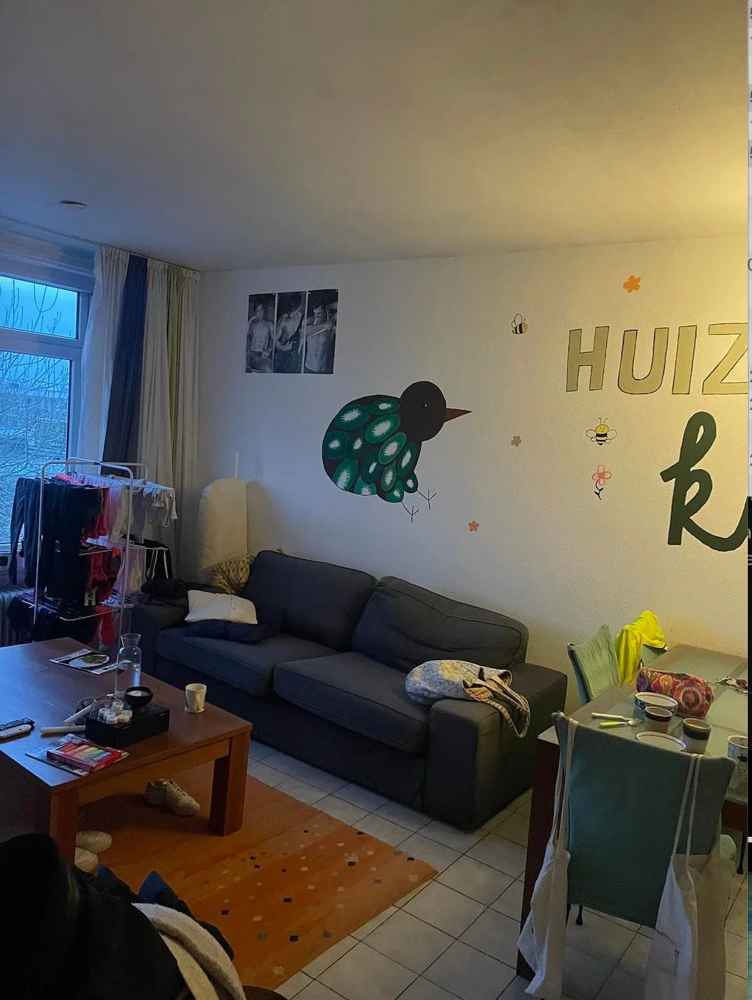 Foto van de Kamer gelegen aan de Thorbeckestraat in Wageningen