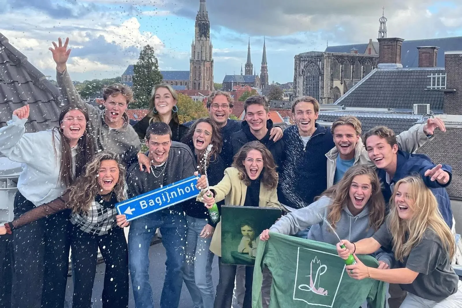 Foto van de Kamer gelegen aan de Bagijnhof in Delft