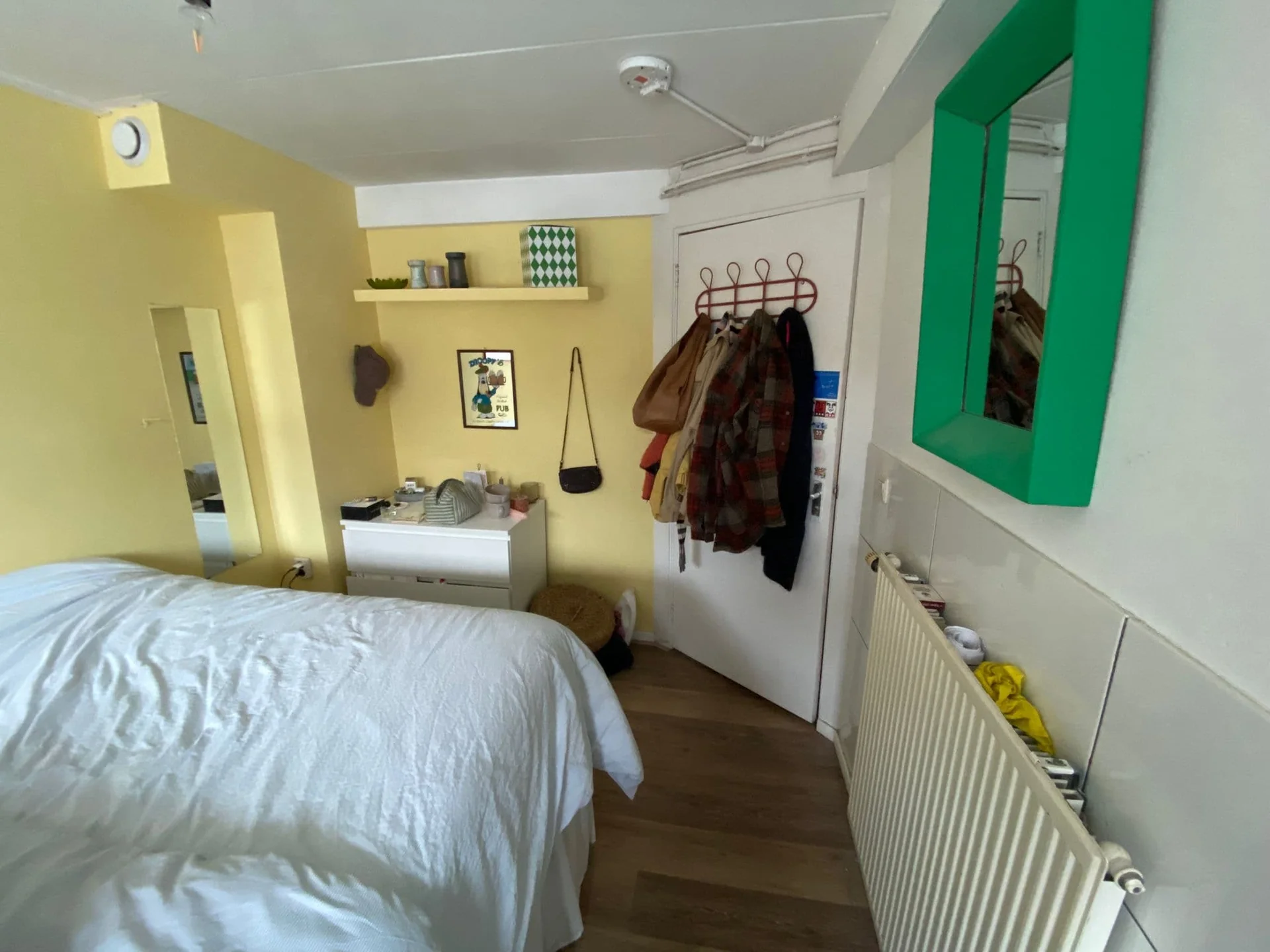 Foto van de Kamer gelegen aan de H.W. Mesdagstraat in Groningen