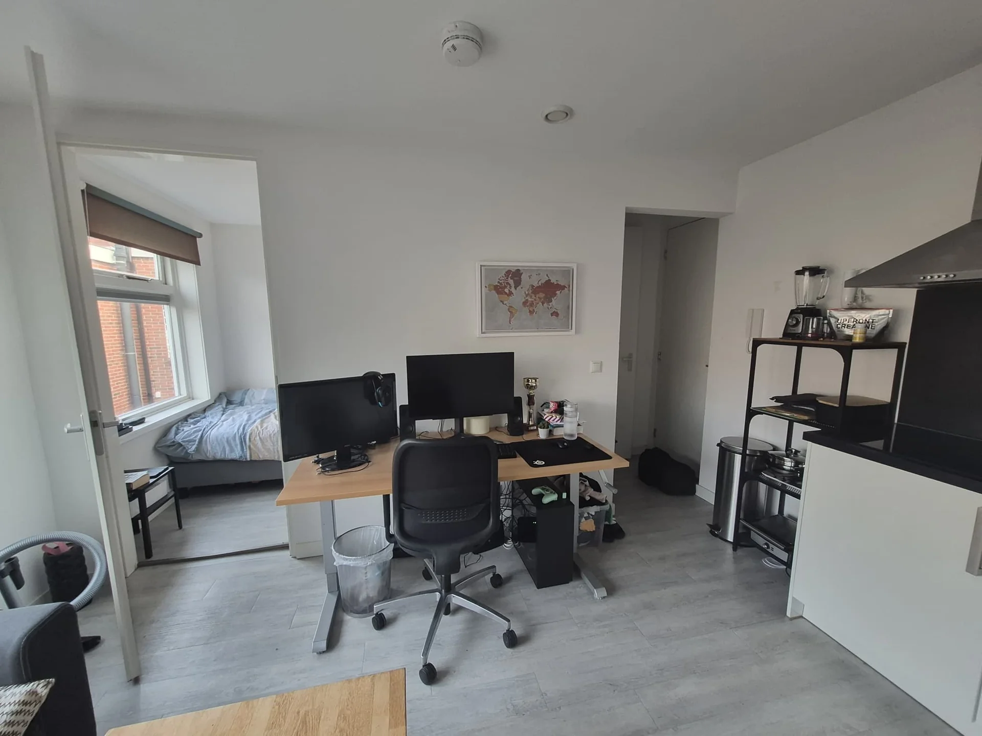 Foto van de Studio gelegen aan de Van Starkenborghstraat in Groningen