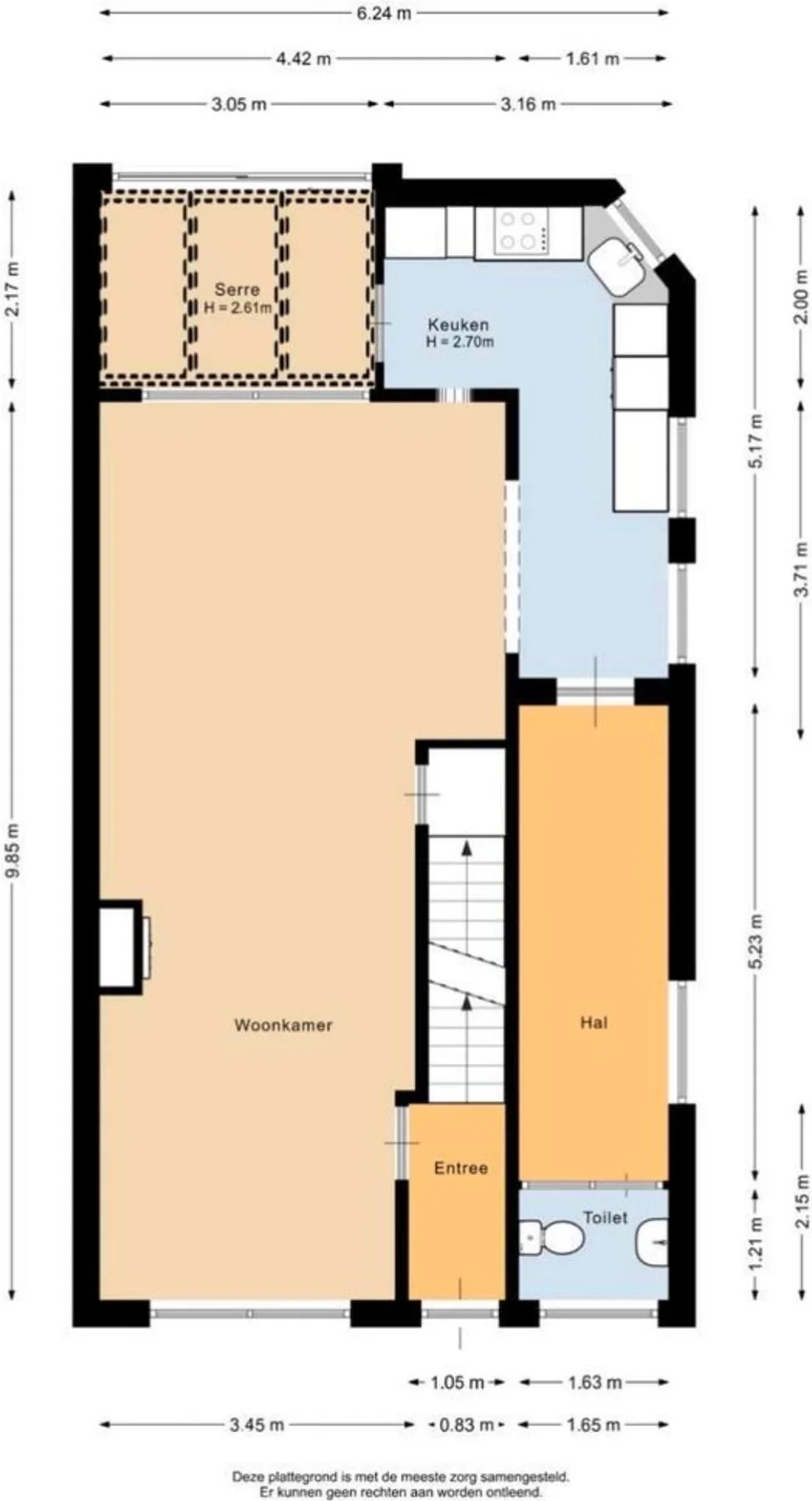 Foto van de Kamer gelegen aan de IJsselmondselaan in Rotterdam