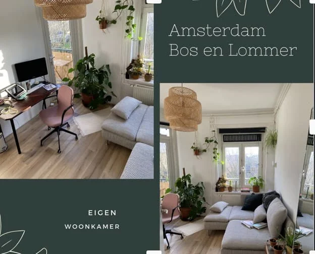 Foto van de Kamer gelegen aan de Erik de Roodestraat in Amsterdam