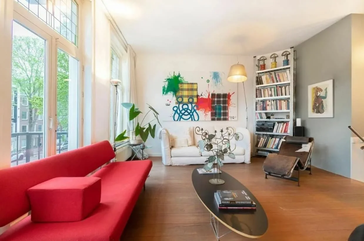 Foto van de Appartement gelegen aan de Sarphatistraat in Amsterdam