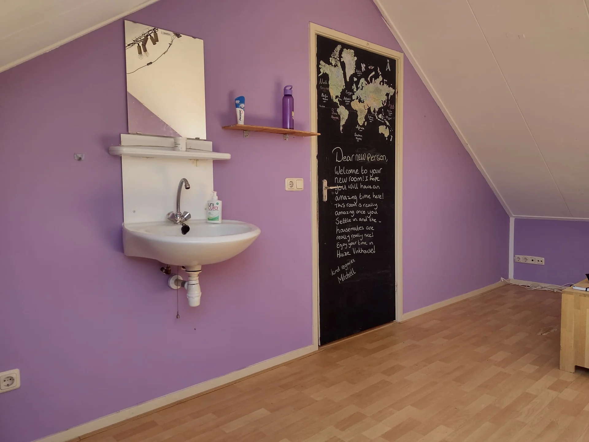 Foto van de Kamer gelegen aan de Briljantstraat in Groningen