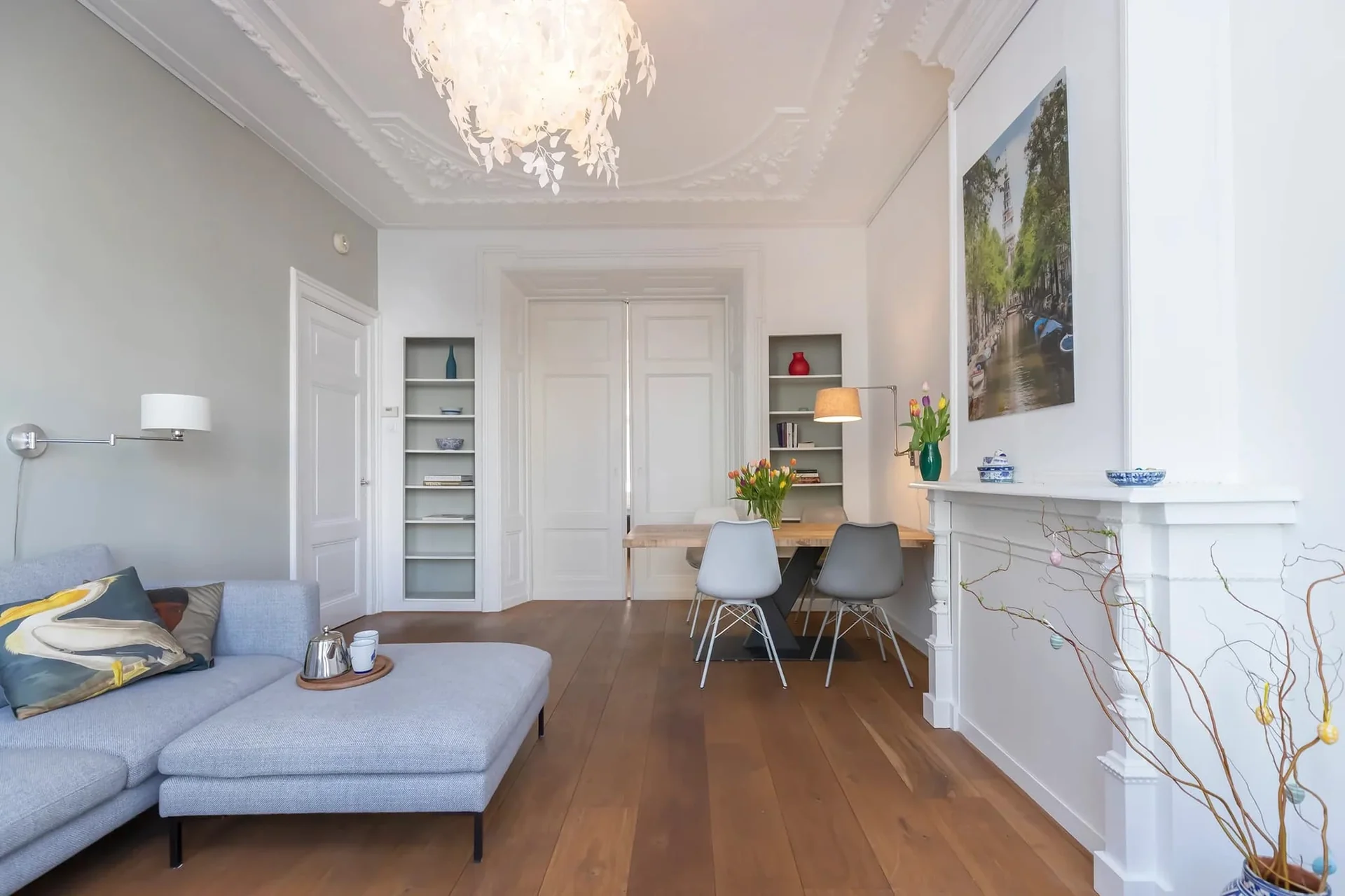 Foto van de Appartement gelegen aan de Leidsegracht in Amsterdam