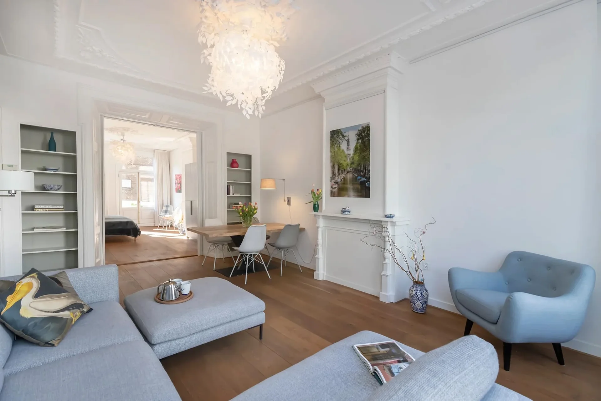 Foto van de Appartement gelegen aan de Leidsegracht in Amsterdam