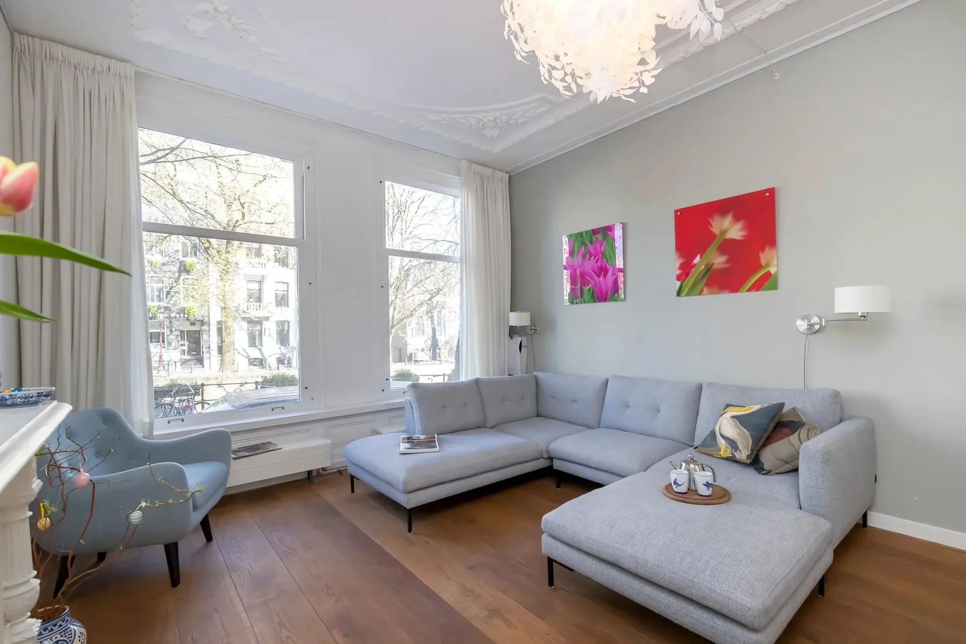 Foto van de Appartement gelegen aan de Leidsegracht in Amsterdam