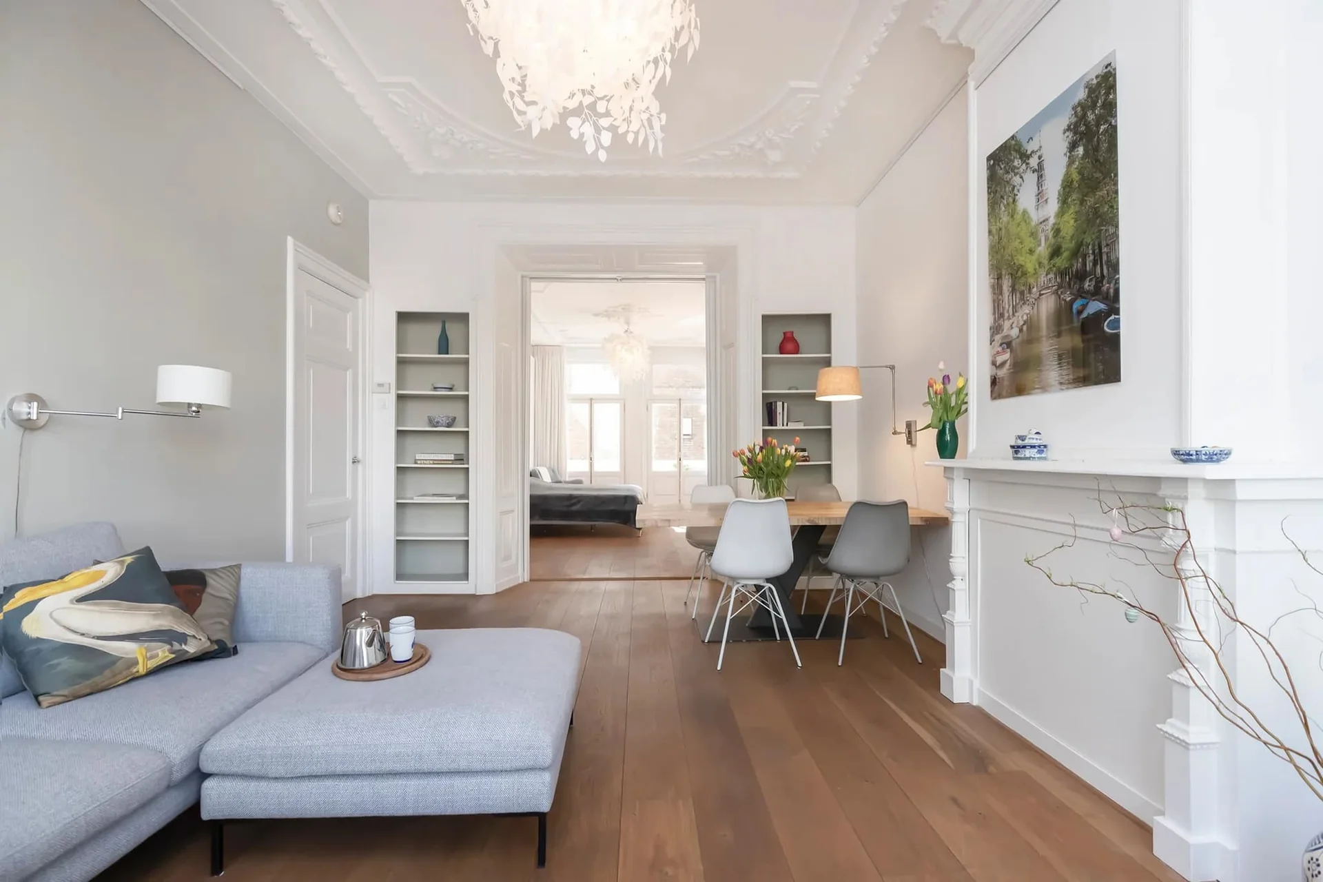 Foto van de Appartement gelegen aan de Leidsegracht in Amsterdam