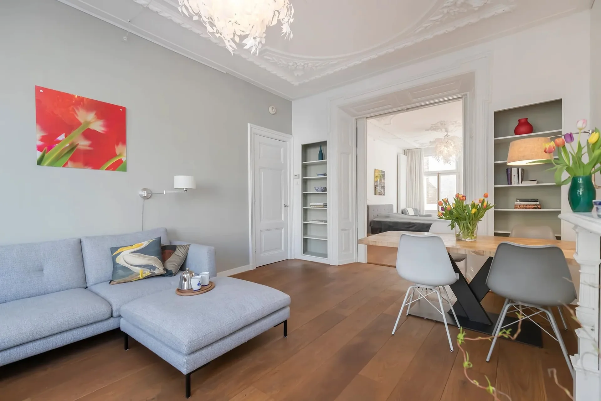 Foto van de Appartement gelegen aan de Leidsegracht in Amsterdam